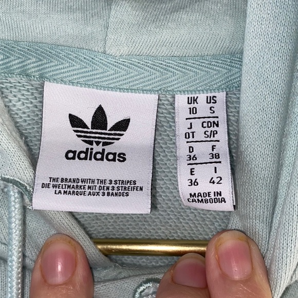 adidas mint green hoodie - Picture 11 of 13